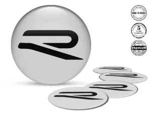 VW Wheel Decals Edition High-Quality Resin Stickers